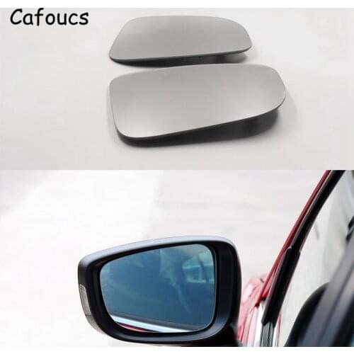 Cafoucs For Mazda 3 Axela 2013 2014 2015 2016 Rearview Mirror Glass With Heated Function