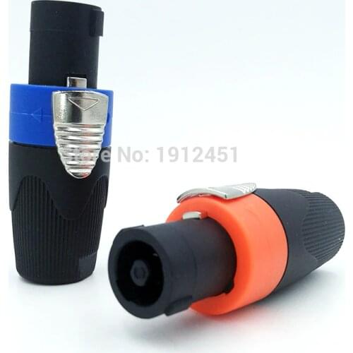 SPEAKON NL4FC led powercon connector 4 Pin Professional Speaker socket plug Ohn Audio Connector