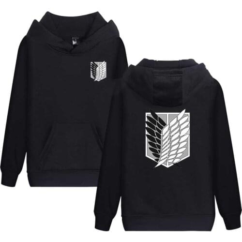 Design Custom Attack Titan Trip Hoodie Coat Mens Sweatshirts Oversized Shirts Casual Sportswear For Men And Womens New Style