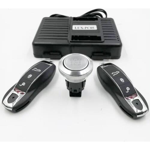 For 2005-2012 Porsche 911 Car Add Push to Start Stop System Remote Start and PKE Keyless GO Entry CAN BUS Plug and Play
