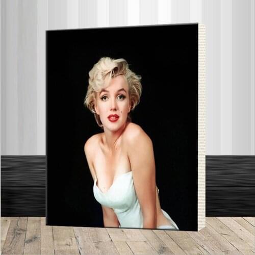 DIY oil painting by numbers Sexy Marilyn Monroe with frame hand Paint wall creative Pictures for living room framed