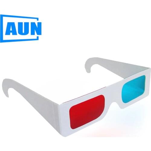 AUN Simple Red-Blue 3D Glasses for AUN LED Projector