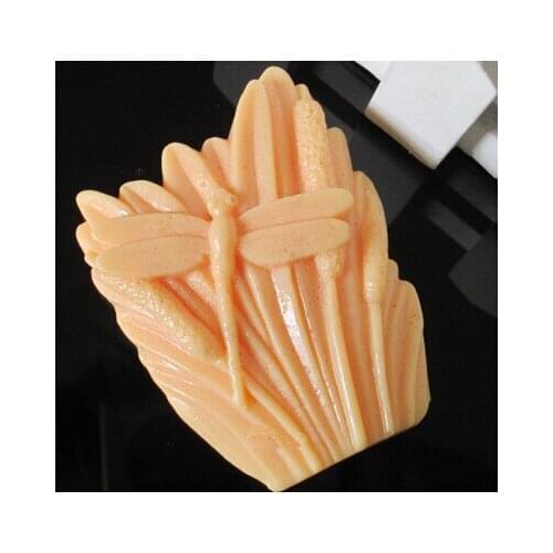 Dragonfly modelling silicon soap mold Cake decoration mold large number of wholesale sales Handmade soap mold NO.:SO379