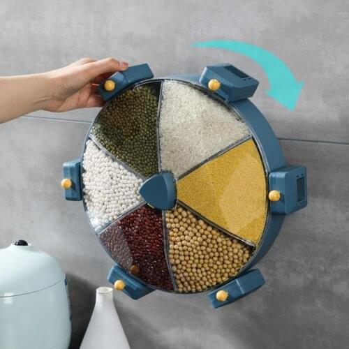 Rice Bucket Creative Convenient Large Capacity Cereal Container Grain Storage Box for Home