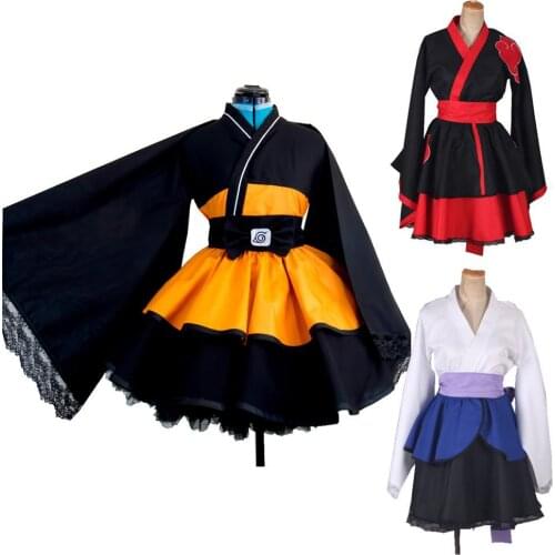 Female Lolita Kimono Dress Anime Cosplay Costume For Women Clothes