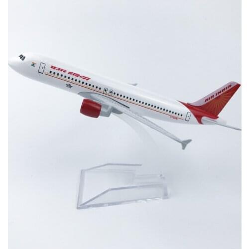 16cm Alloy Aircraft Model Network Is Well Sold to Air India Toys Airplane Airliner Kid Gifts Collectible