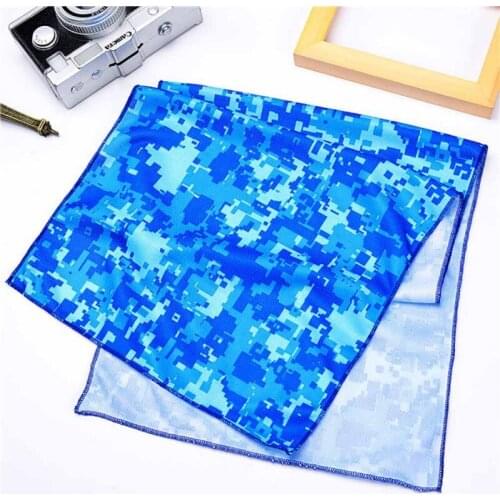 Absorbent Double-sided Superfine Fiber Sand Free Sport Fleece Solid Beach Towel Microfiber Quick-drying Towel Portable