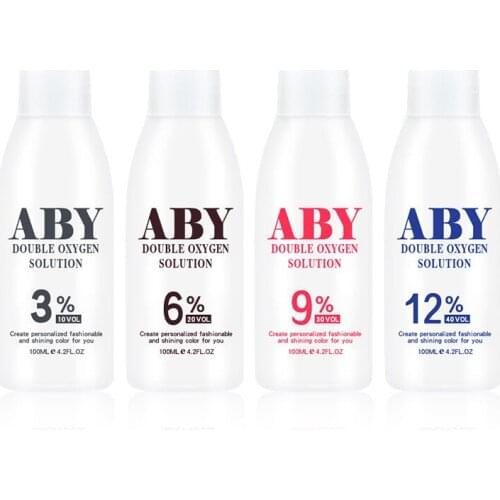 Aromatic Thick Dioxygen Milk Hair Color Cream Bleaching Powder Creme Developer Odorless H2o2 Oxidant 20 Vol 30 Vol 40 Vol 100ml