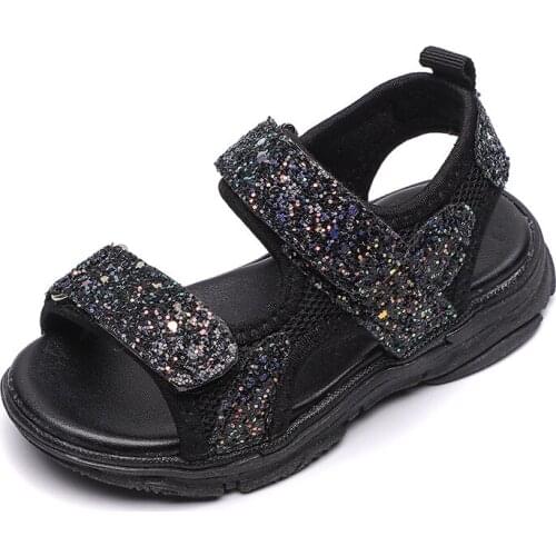 Children Fashion Outdoor Sneakers 2020 Summer New Girls Beach Shoes Kids Casual Sandals Baby Comfortable Sandals Size 21-37