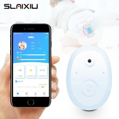 Infant Baby Diapers Sensor Baby enuresis alarm bedwetting alarm intelligent Baby Care Alarm Voice Prompt Anti-lost
