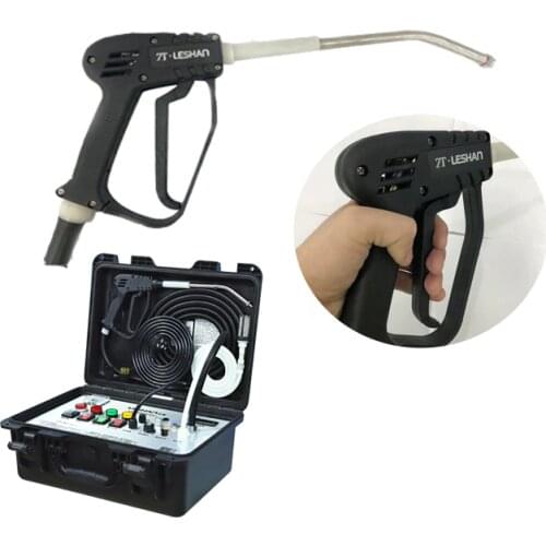 Electric hot and cold water car washer cleaning machine steam jet drain pipe high pressure cleaner