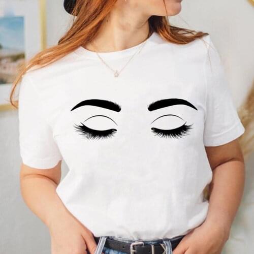 Graphic T Shirt Tee New 90s 2021 Fashion Women Lady Cartoon Top Clothing Female Short Sleeve Lovely T-shirt Clothing