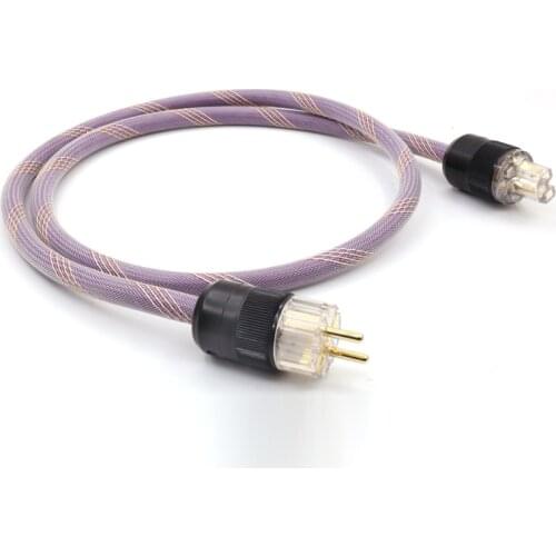 Acrolink AC-313Cu hifi Schuko Power Cord Cable With 24k gold plated EU Schuko Power Plug