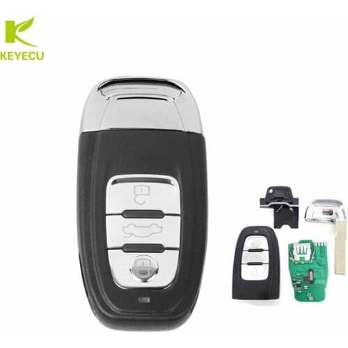 KEYECU 3 Button Smart Remote Key 315MHZ for Audi Q5 A4L A5 A6 A7 A8 RS4 RS5 S4 S5 2009-2012 8T0 959 754C / 8K0 959 754 G