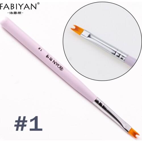 Nail Art Painting Brush Drawing Gradient Tips Pen Acrylic UV Gel Polish Design Flower Patterns French Irregular Manicure Tools