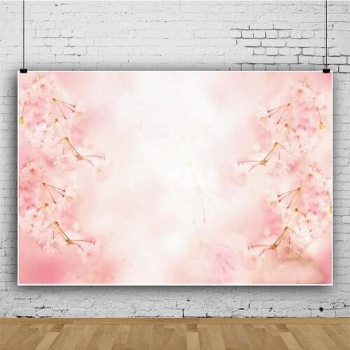 Beautiful Pink Flower Spot Children Background Decoration Photography Studio Kids Birthday Party Photo Backdrop Cloth