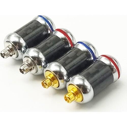 Mmcx gold-plated expansion rhodium-plated audiophile headphone pin W30 W80 SE535 SE846 1pair(L+R)