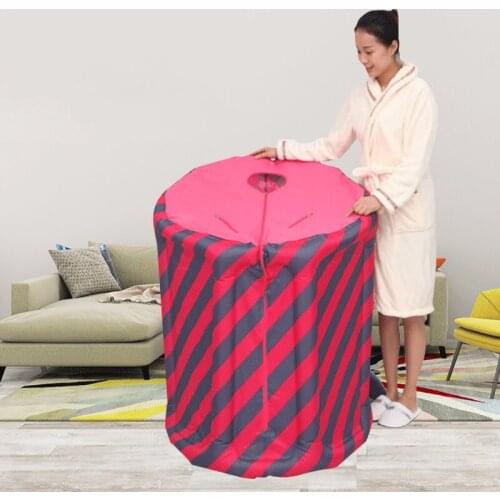 Portable Inflatable Household Sweat Steaming Box Household Sauna Generator Weight Loss Sauna Box Relieves Insomnia Beneficial