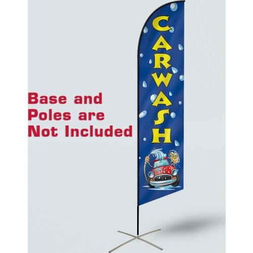 Promotion Car wash Advertising outdoor Flag