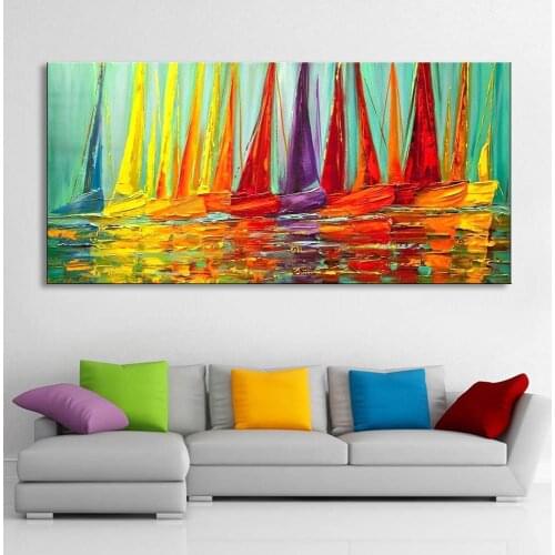 Handmade oil painting on canvas modern 100% Best Art Abstract oil painting original directly from artist XD1-313
