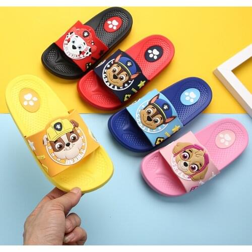 Fashion Paw Patrol Children Garden Shoes Boys and Girls Cartoon Sandal Summer Slippers High Quality Kids Garden Baby Sandals