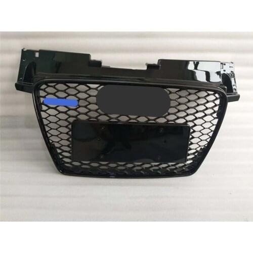 For TTRS Style Car Front Bumper Mesh Car Front Grille Racing Grill for Audi TT/TTS 8J 2006-2014 Car Mesh