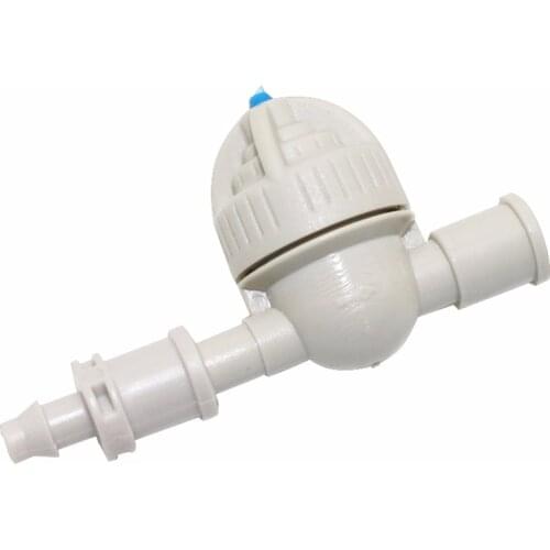 20 set 6 mm Spherical Anti-drip device with Single barbs straight connector garden water kits irrigation system hose accessories
