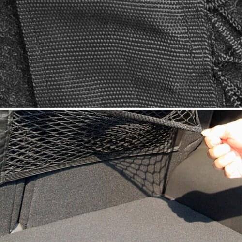 Rear Net Bag Replacement Seat Car Pocket Sticking Storage Black Holder
