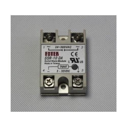 Solid State Relay SSR-10DA 10A 3-32VDC/24-380VAC