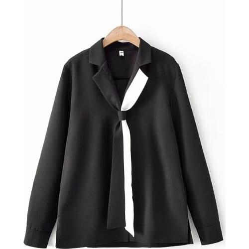 Plus Size XL-4XL Tops Women V-neck Officewear Spring Summer Blouse Ladies' Solid Blusas Oversized Top