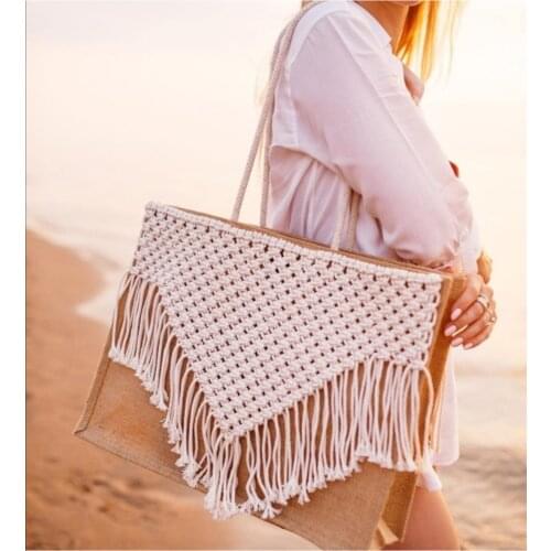 Womens Straw Handmade Bag