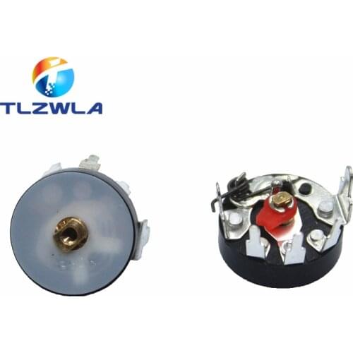 10Pcs 10K RV12MM Straight Angle Radio Potentiometer RV12 B503 B103 B10K B50K Power Amplifier Volume Potentiometer With Switch