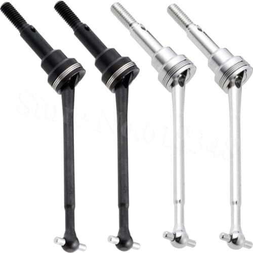 2pcs Steel Metal Front Drive Shaft CVD 0090 For WLtoys 12428 12423 1/12 RC Car Crawler Short Course Truck Upgrade Parts