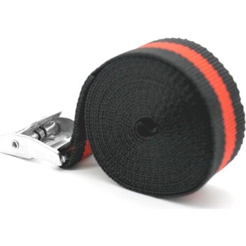 4 Pieces Metal Cam Buckle Tie Down Straps Cargo Lash Luggage Belt for Car