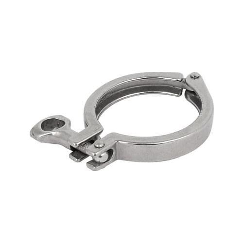 77mm Ferrule 304 Stainless Steel Quick Release Sanitary Tri-Clamp Pipe Clip