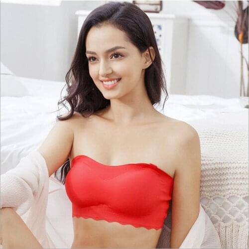 Push Up Bras For Women Underwear Invisible Strapless Bralette Wireless Minimizer Invisible Bra Plus Size Brassiere M-5XL 6XL 7XL