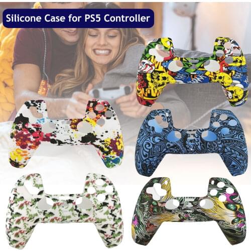 Colors Anti-slip Silicone Cover Case For SONY Playstation 5 PS5 Controller Gamepad Game Accessories Joystick Case