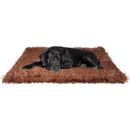 Colors Pet Dog Blanket Cat Bed Mat Long Plush Warm Double Layer Fluffy Deep Sleeping Cover for Cats Dogs Sleeping Mattress