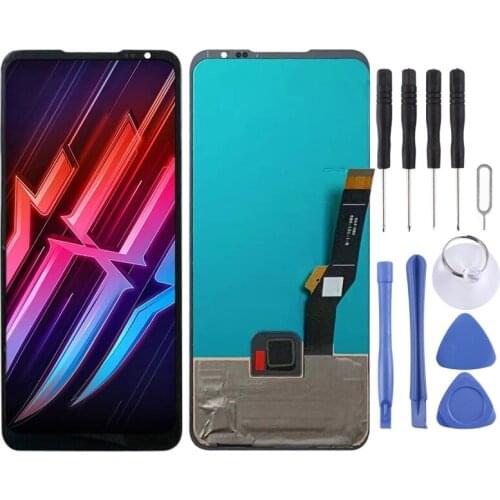 OLED LCD Screen Digitizer Full Assembly for ZTE Nubia Red Magic 6 / Nubia Red Magic 6 Pro Mobile Phone LCD Display Repair Parts
