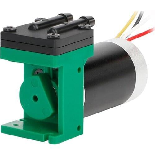 G1BK 12V/24V Micro Vacuum Pump Brushless Air PumpOil-free Diaphragm Pump Gas Sampling Analysis Pump