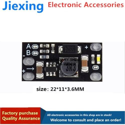 Mini DC-DC boost module 3.7V to 12V, support 5V/8V/9V/12V output, lithium battery boost