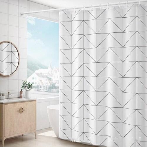 MISS WHAT Shower Curtains