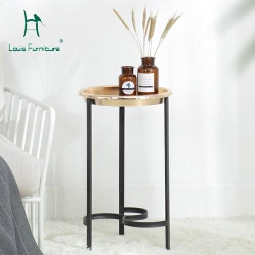 Louis Fashion Plant Shelves Nordic Modern Simple Living Room Bedside Floor Iron Art