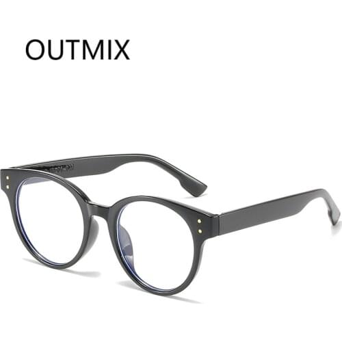 2020 Trending Anti Blue Light Glasses for Men Round Small Frame Reading Eyeglass Myopia Eyeglasses Women Fashion Eyewear