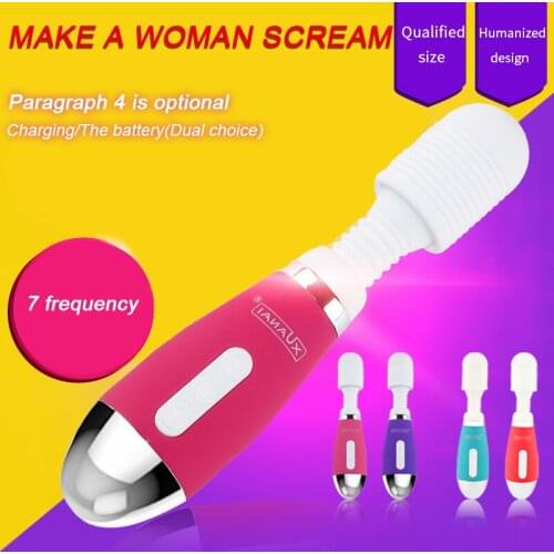 Man Nuo 10 Speeds Powerful Big Dildo Vibrators for Women Magic AV Wand Body Massager Sex Toy For Woman Clitoris Stimulate Female