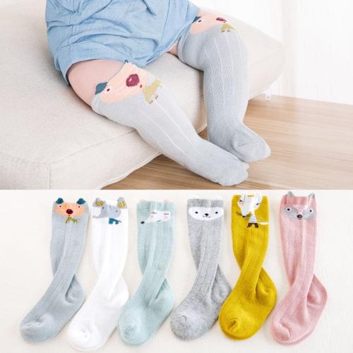 2020 New Hot Fashion Toddler Kids Baby Girls Cute Long Leg носки детские Warmers Knee High Cotton Socks Tube Socks детские вещи