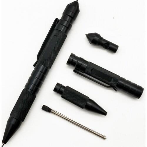 Portable Multi-Function 3-In-1 Tactical Pen Whistle Emergency Self Defense EDC Tool Outdoor Survival Self Rescue Dropshipping