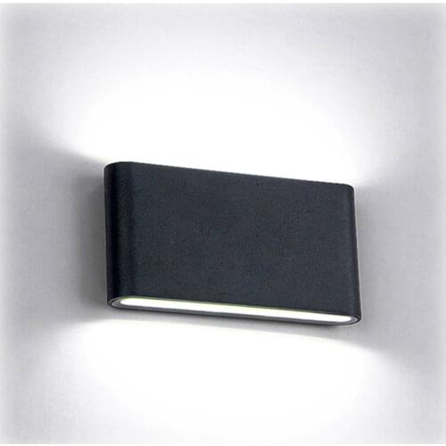 Chkok LED Wall Lamp Outdoor Waterproof Lamp Nordic Indoor Wall Lamp Modern Home Staircase Bedroom Living Room Garden Lighting