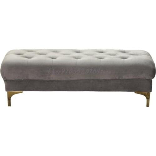 Fitting Room Stool Clothing Store Shoes Storage Bench Storage Bench Bed End European Style Shoes Changing Stool Household Door