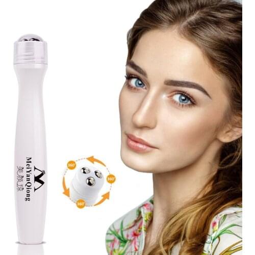 Firming Skin Eye Cream Roller Massager Eye Patches Anti Wrinkle Anti-aging Remover Dark Circles Against Eye Puffiness 15ml